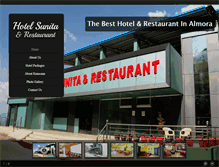Tablet Screenshot of hotelsunita.com